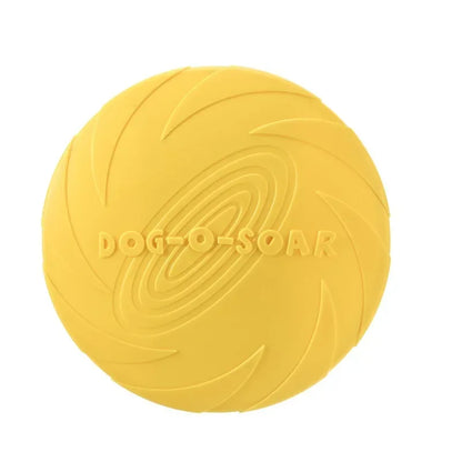 Silicone Flying Saucer Funny Dog Cat Toy Dog Game Flying Discs Resistant Chew Puppy Training Interactive Pet Supplies - Urbizia