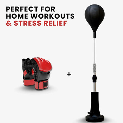 New Premium Punching Bag, Cobra Bag for Boxing Agility Training Home Fitness Equipment Thickened Rod Reflex Bag Family Best Gift
