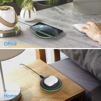 30W Wireless Charger For iPhone 17-12 Pro XS Max X XR Induction Fast Wireless Charging Pad For Samsung S Xiaomi Type C