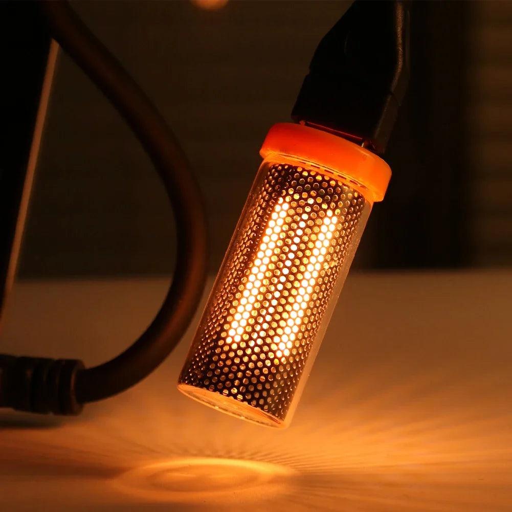 Creative USB Car LED Atmosphere Light Touch Control Bulb Filament Night Decoration Bedroom Mood Lighting Portable Glass Lamp