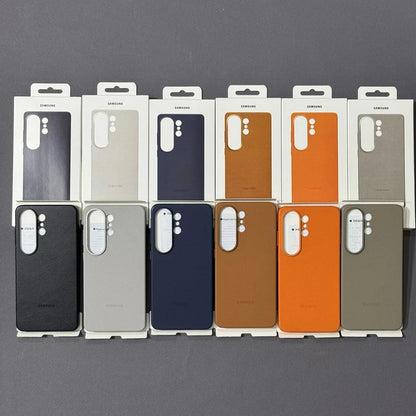 Samsung Galaxy S26 Leather Case – Full Coverage Shockproof Shell
