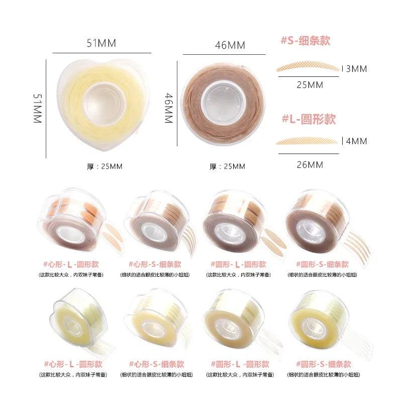 600pcs Invisible Double Eyelid Tape for Natural Eye Lift