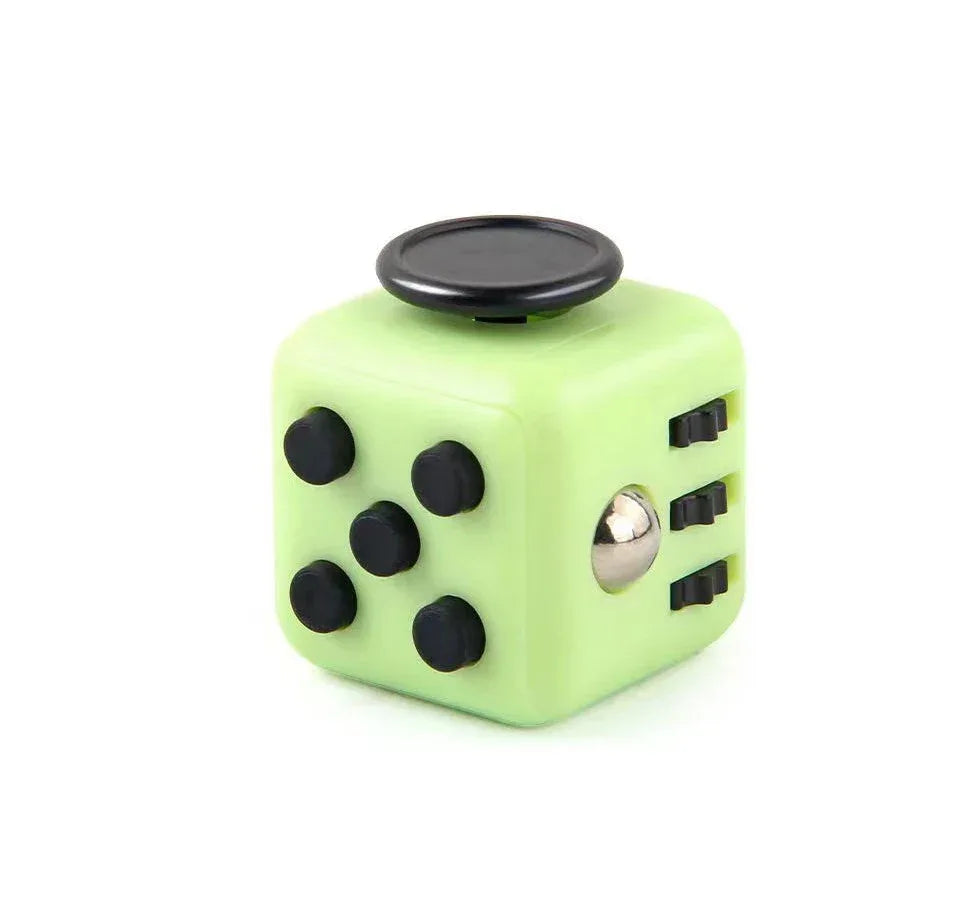 Fidget Stress Relief Dice Colorful Anti-Stress Fingertip Toys for Autism & Anxiety Relief