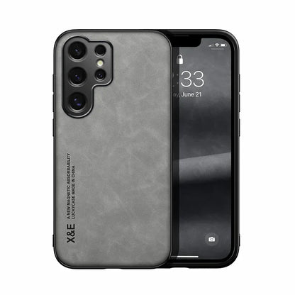 Luxury Ultra-Thin PU Leather Case for Samsung Galaxy