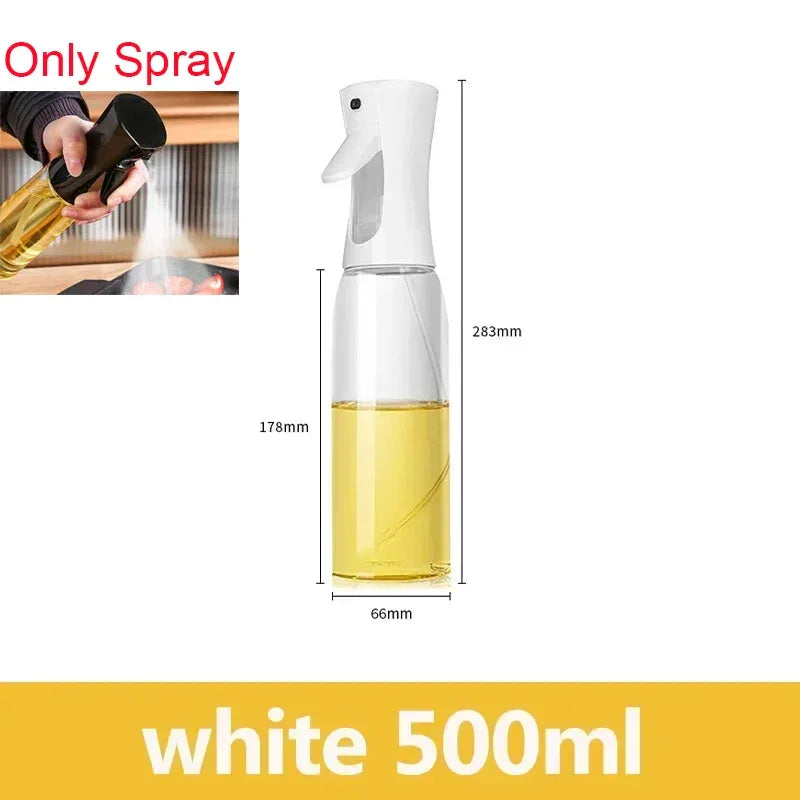 2-in-1 Oil Sprayer Bottle 500ml Cooking Spray Tool