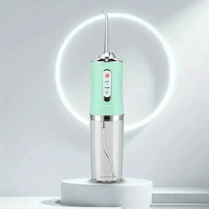 Portable Smart Electric Oral Irrigator Water Flosser 4 Jets 3 Modes Rechargeable Dental Water Jet Irrigator Dental Teeth Cleaner - Urbizia