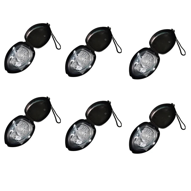 1pcs-10pcsProfessional First Aid CPR Breathing Mask Protect Rescuers Artificial Respiration Reuseable With One-way Valve Tools