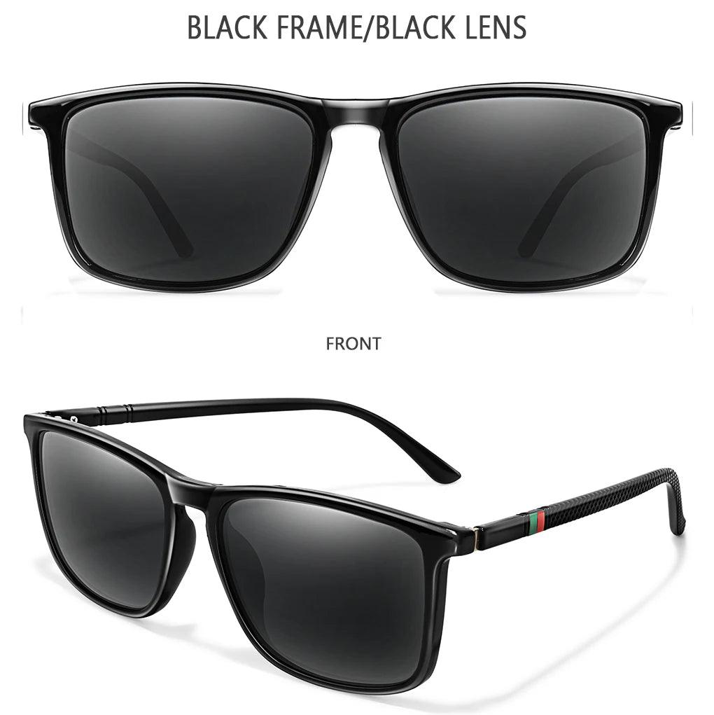 Luxury Square Polarized UV400 Cycling Sunglasses