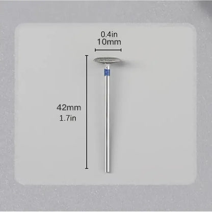 Removal Head Diamond Electric Nail Drill Bit Disc Grinding Burr T Mills Grinder Cuticle Cutter Art Tools Nail Polishing Bits