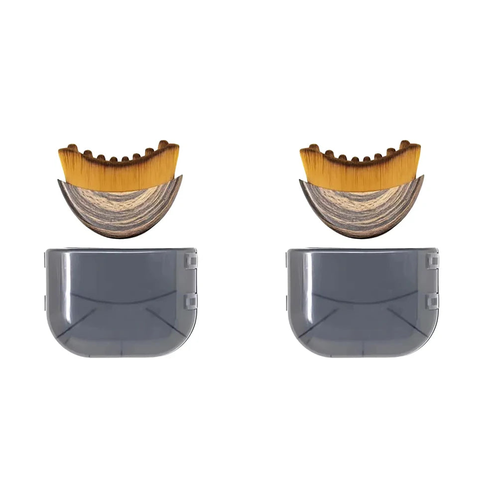 Lymphatic Contour Face Brush for Jawline Sculpting