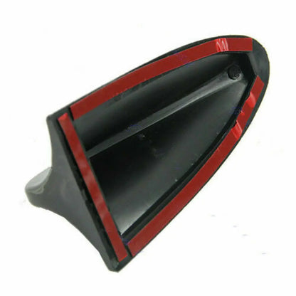 Universal Car Roof Shark Fin Decorative Aerial Antenna Cover Sticker Base Roof Carbon Fiber Style For BMW Honda Toyota antenna