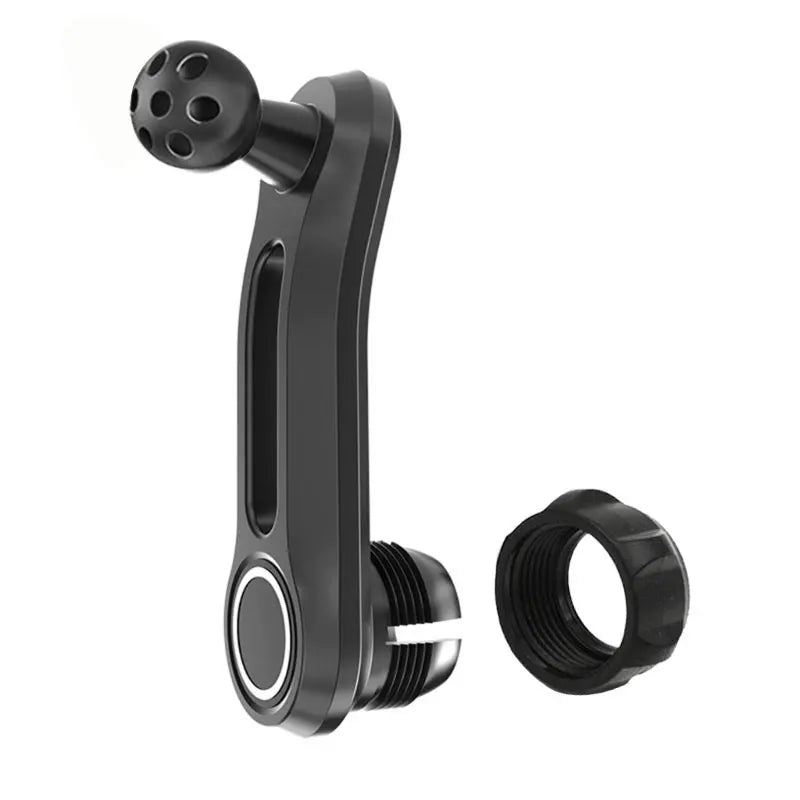 17mm Round Joint Extension Arm Female to Male Head Extender Rotating Rod for Car Air Outlet Vent Phone Stand
