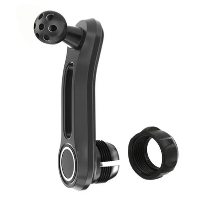 17mm Round Joint Extension Arm Female to Male Head Extender Rotating Rod for Car Air Outlet Vent Phone Stand