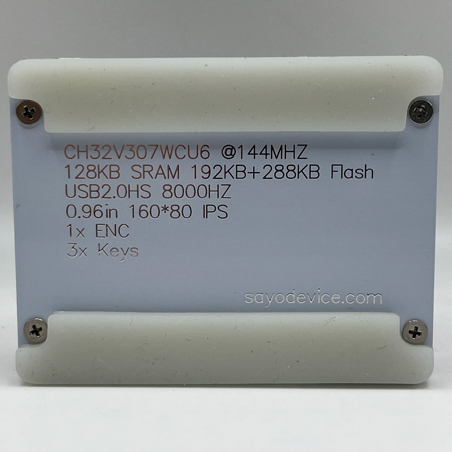 O3C SayoDevice OSU O3C Rapid Trigger Hall Switches Magnetic Pink Switches Keyboard With Knob Screen Copy Paste Shotcut