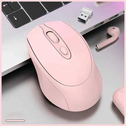 Rechargeable Wireless Computer Mouse 2.4G Bluetooth-Compatible Wireless Mouse USB Silent Gamer Mice For PC Laptop Macbook Tablet
