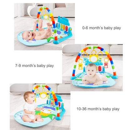 Musical Baby Activity Gym Rack Play Mat Kid Rug Puzzle Toy Gift