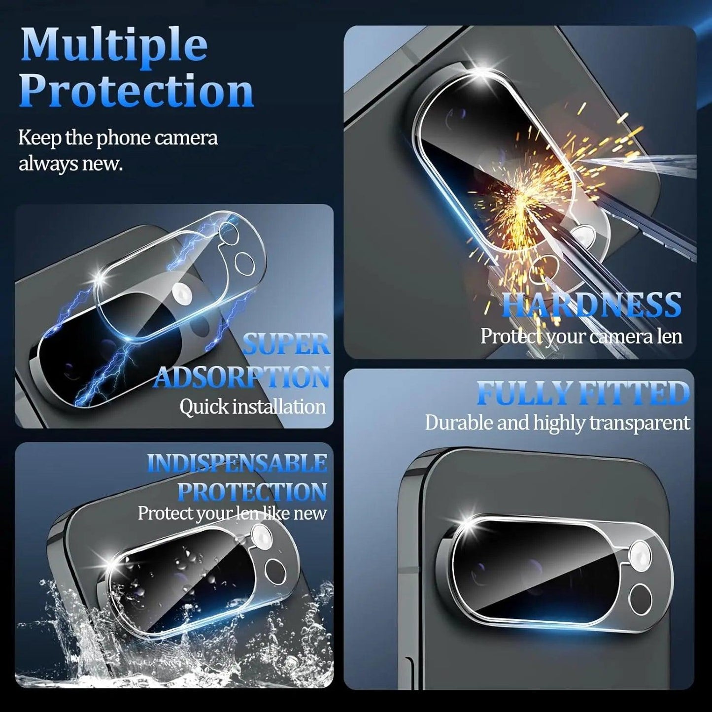 Google Pixel Camera Lens Protector – Tempered Glass
