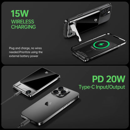 Ultra Slim Magnetic Power Bank 10000mAh 20W Wireless Fast Charge
