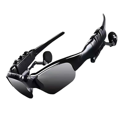 Bluetooth Wireless Polarized Sunglasses UV-Protection Polarized Lenses Sunglasses Headphones for Meeting Travel Hiking Sports