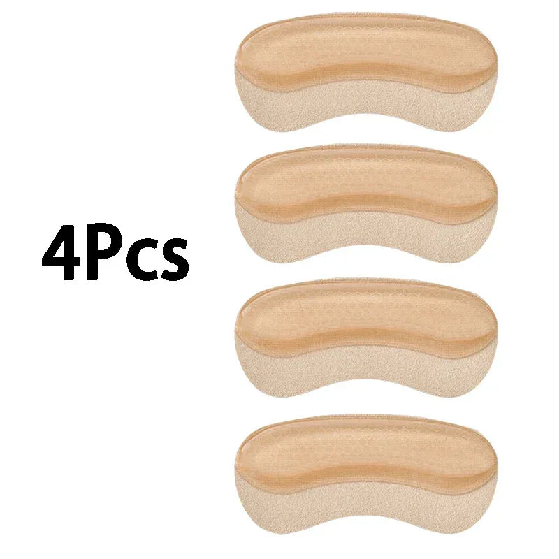 Silicone Heel Sticker Heels Protector Insoles Adjust Size Adhesive Non-slip Shoe Pads Pain Relief Foot Care Insert