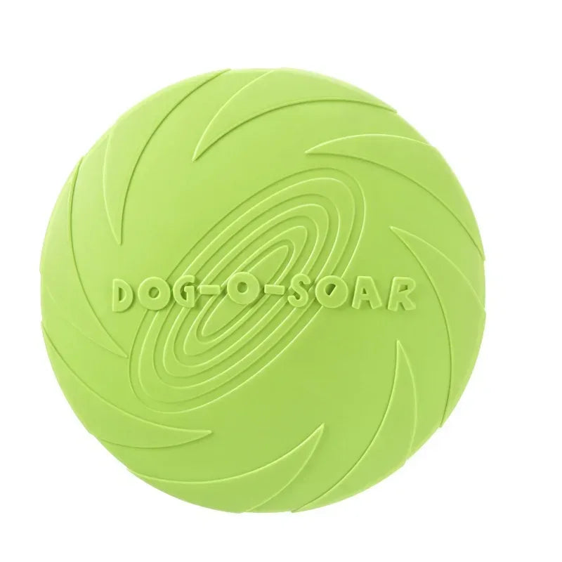 Silicone Flying Saucer Funny Dog Cat Toy Dog Game Flying Discs Resistant Chew Puppy Training Interactive Pet Supplies - Urbizia