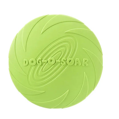 Silicone Flying Saucer Funny Dog Cat Toy Dog Game Flying Discs Resistant Chew Puppy Training Interactive Pet Supplies - Urbizia