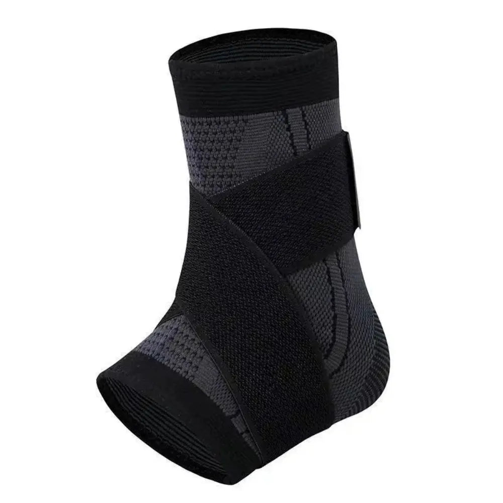 1Pcs Adjustable Ankle Brace Compression Sleeve, Arch Support & Foot Stabilizer, Elastic Wrap for Plantar Fasciitis, Achilles
