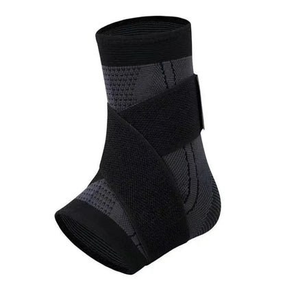 1Pcs Adjustable Ankle Brace Compression Sleeve, Arch Support & Foot Stabilizer, Elastic Wrap for Plantar Fasciitis, Achilles