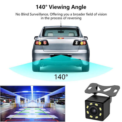 Car Rear View Camera Optional 4/8/12 LED Camera HD Night Vision Support Display to Assist car Parking and Reversing