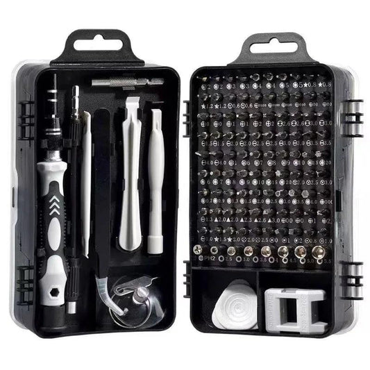 115-In-1 screwdriver set, strong magnetic mobile phone home disassembly computer multi-functional maintenance tool