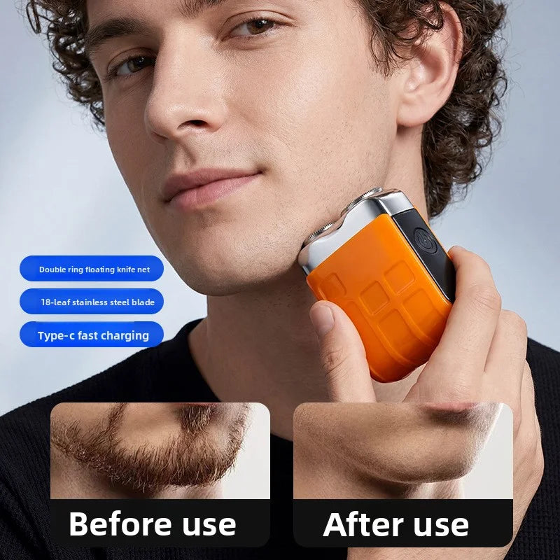 New Multifunctional Intelligent Digital Electric Shaver, Mini Portable Shaver, Men's Automatic Shaver