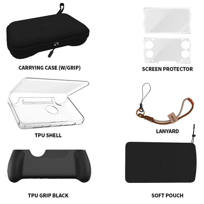 AYN THOR Gaming Accessories Grip Dual Screen Flip Up Handheld Device Protective Case For AYN THOR