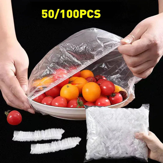 Reusable Elastic Food Covers for Bowls & Plates