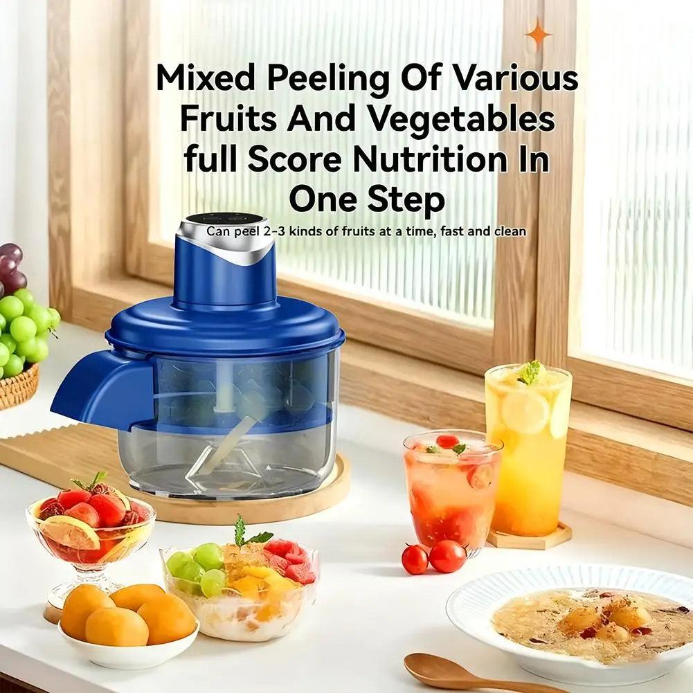 Automatic Electric Fruit & Garlic Peeler Machine