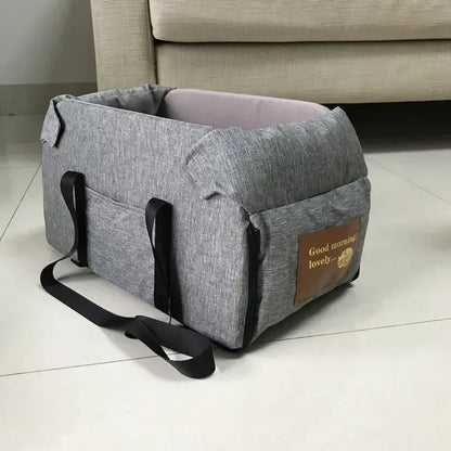 Dog Car Seat Bed Car Central Dog Car Seat Bed Portable Dog Carrier for Small Dogs Cats Safety Travel Bag Dog Accessories - Urbizia
