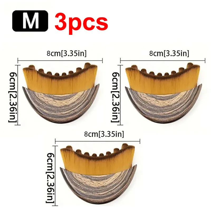 Lymphatic Contour Face Brush Ergonomically Designed To Fit  Sculpting Drainage Massager for Face The Skin Precisely LBHL31