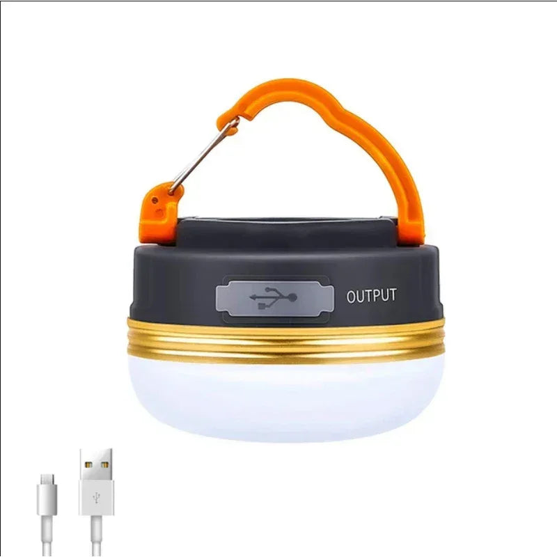 10W High Power Camping Lantern Tents Lamp 1200mah USB Rechargeable Portable Camping Lights Outdoor Hiking Night Hanging Lamp - Urbizia