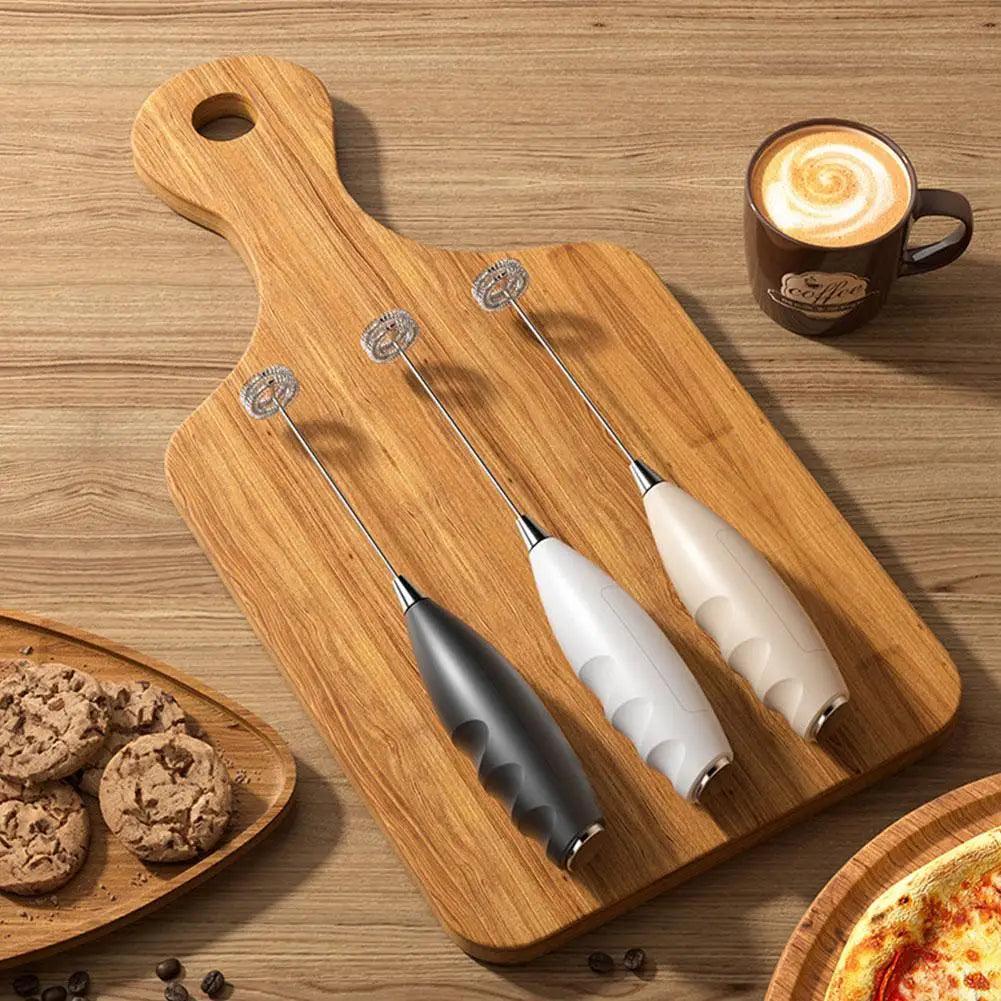 Wireless Electric Milk Frother Handheld Foam Mixer