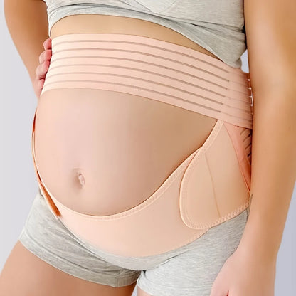 Pregnant Women Support Belly Band Back Clothes Belt Adjustable Waist Care Maternity Abdomen Brace Protector Pregnancy