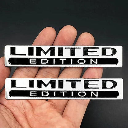 3D Metal Sport Emblem Badge Sticker for Car and Motorcycle – 2-Pack