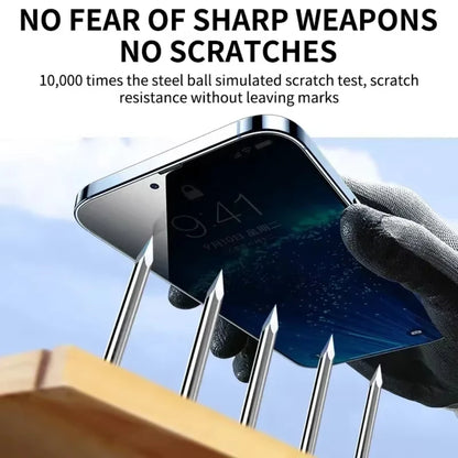 NNBILI 4Pcs Full Cover Privacy Screen Protector For iPhone 11 12 13 14 15 16 17 18 Pro Max Anti-spy Glass For iPhone 18Pro Glass