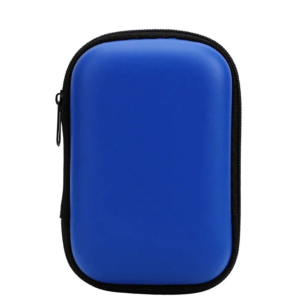 Sundries Travel Storage Bag Charging Case for Earphone Package Zipper Bag Portable Travel Cable Organizer Electronics Storage