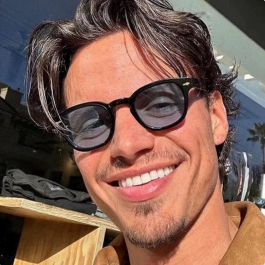 Vintage Rectangle Sunglasses UV Protection Fashion Eyewear