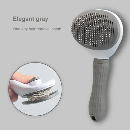 Dog Hair Remover Brush Cat Dog Hair Grooming And Care Comb For Long Hair Dog Pet Removes Hairs Cleaning Bath Brush Dog Supplies - Urbizia
