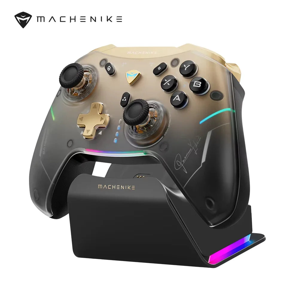 MACHENIKE G5Pro V2 Tri Mode Gaming Controller Optical Trigger ABXY Button Hot-Swappable Joystick 4K Resolution For Switch PC