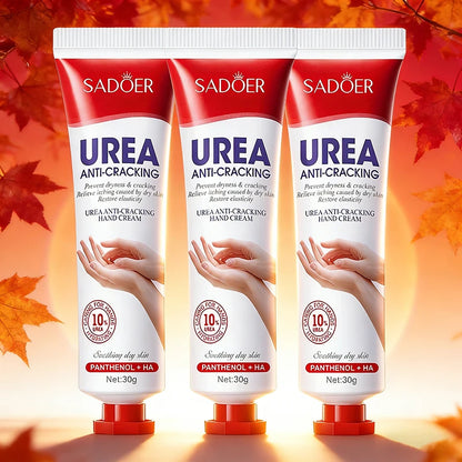3/5pcs SADOER 10% Urea Anti-Cracking Hand Cream Panthenol HA Deep Moisturizing Improve Dryness Repair Cracked Hands Skincare 30g