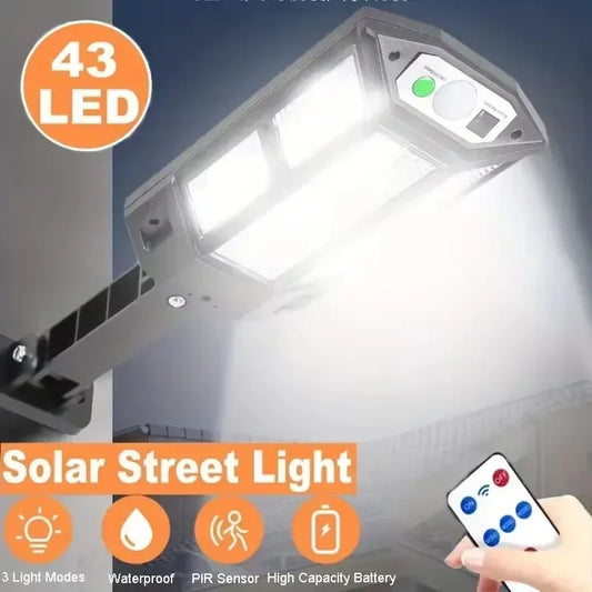 Newest Solar LED Light 300000LM Outdoor Solar Lamp Of Motion Sensor 4 Mode Waterproof IP65 Solar Garden Light Street Yard Lanter - Urbizia