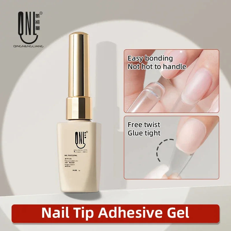 RS NAIL 12g Strong Soft Nail Tips Adhesive Gel Press On False Nails Solid Sticker Adhesive For Nail Art Soak Off UV Tips Glue