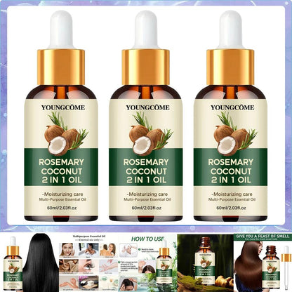 Rosemary Hair Oil for Growth & Scalp Nourishment