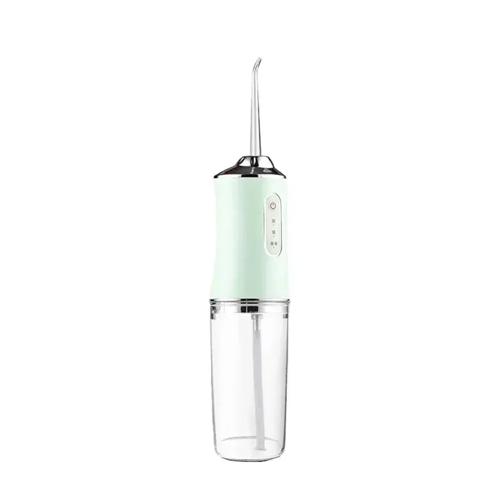 Portable Smart Electric Oral Irrigator Water Flosser 4 Jets 3 Modes Rechargeable Dental Water Jet Irrigator Dental Teeth Cleaner - Urbizia